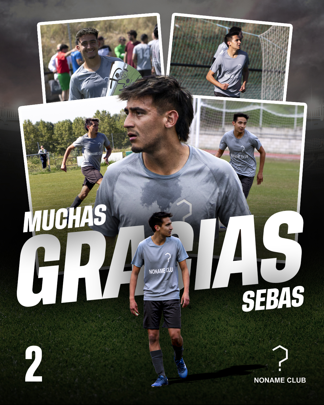 Sebas se despide del Noname Club tras una temporada