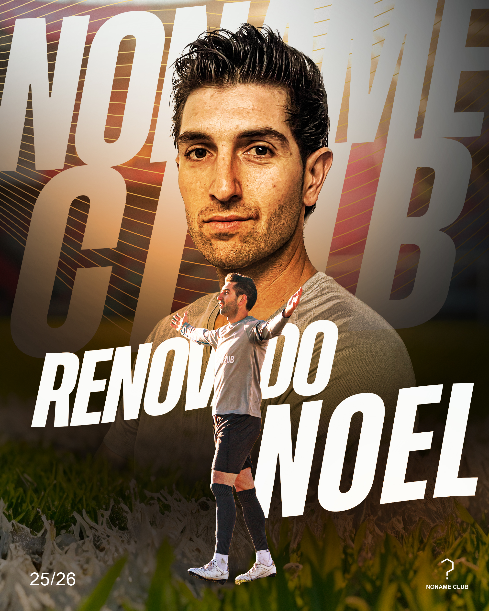 Noel seguirá vistiendo al gris un año más.