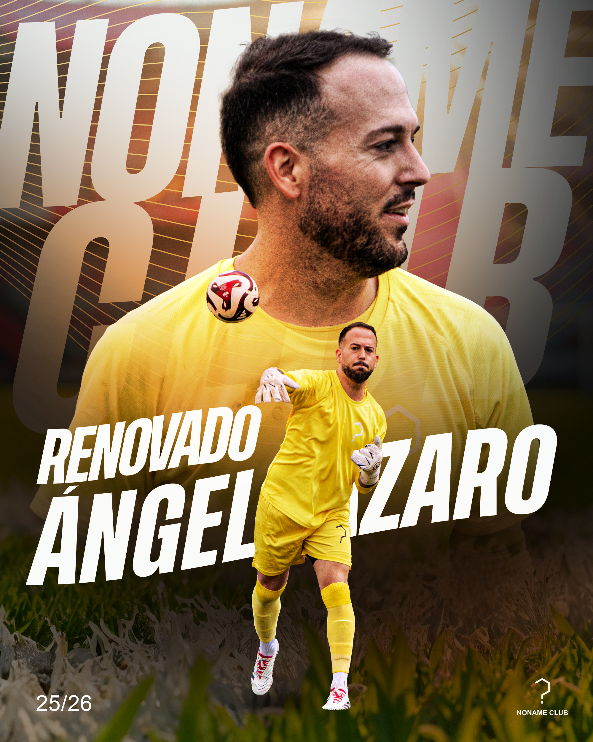 Ángel Lázaro continuará defendiendo la portería Nonamer