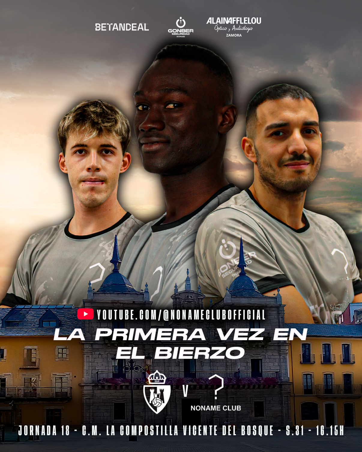 El Noname Club, visita a la Ponferradina ''B''.